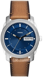 Fossil Machine Niebieski/Skóra Ø42 mm FS5920