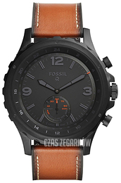 Fossil Nate Czarny/Skóra Ø50 mm FTW1114
