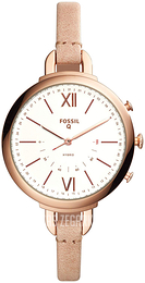 Fossil Biały/Skóra Ø38 mm FTW5021