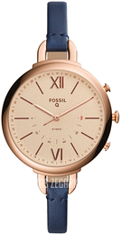 Fossil Różowe złoto/Skóra Ø38 mm FTW5022