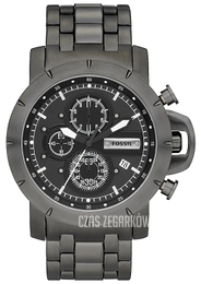 Fossil Szary/Stal Ø45 mm JR1328
