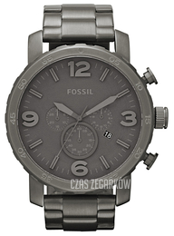 Fossil Nate Szary/Stal Ø50 mm JR1400