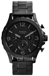 Fossil Czarny/Stal Ø46 mm JR1470