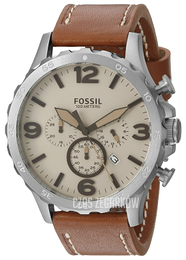 Fossil Szary/Skóra Ø52 mm JR1503