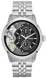Fossil Townsman Czarny/Stal Ø44 mm ME1135
