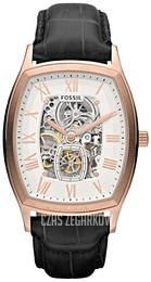 Fossil Ansel Srebrny/Skóra ME3024