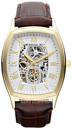 Fossil Ansel Srebrny/Skóra ME3026