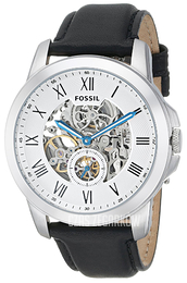 Fossil Mechanical Srebrny/Skóra Ø44 mm ME3053