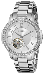 Fossil Srebrny/Stal Ø35 mm ME3057