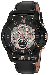Fossil Grant Czarny/Skóra Ø44 mm ME3138