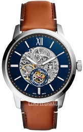 Fossil Townsman Niebieski/Skóra Ø48 mm ME3154
