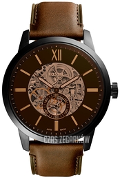 Fossil Townsman Czarny/Skóra Ø48 mm ME3155