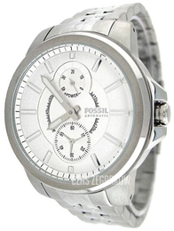 Fossil Srebrny/Stal Ø44 mm ME9026