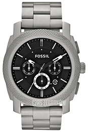Fossil Machine Czarny/Stal Ø45 mm TI1002
