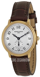 Frederique Constant Classics Srebrny/Skóra Ø28.6 mm FC-235AS1S5