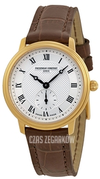 Frederique Constant Classics Srebrny/Skóra Ø28.6 mm FC-235M1S5