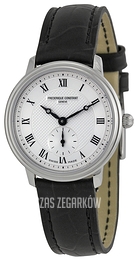 Frederique Constant Classics Srebrny/Skóra Ø28.6 mm FC-235M1S6