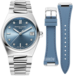 Frederique Constant Highlife Niebieski/Guma Ø31 mm FC-240LND2NH26B