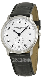 Frederique Constant Classics Srebrny/Skóra Ø37 mm FC-245AS4S6
