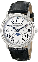 Frederique Constant Classics Biały/Skóra Ø40 mm FC-270M4P6
