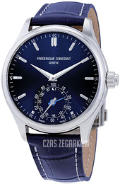Frederique Constant Horological Smartwatch Niebieski/Skóra Ø42 mm FC-285NS5B6