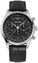 Frederique Constant Classics Quartz Czarny/Skóra Ø40 mm FC-296DG5B6