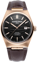 Frederique Constant Highlife Czarny/Skóra Ø41 mm FC-303B4NH4