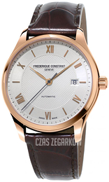 Frederique Constant Classics Biały/Skóra Ø40 mm FC-303MV5B4