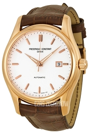 Frederique Constant Classics Srebrny/Skóra Ø43 mm FC-303V6B4