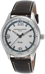 Frederique Constant Vintage Rally Biały/Skóra Ø40 mm FC-303WGH5B6