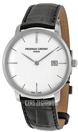 Frederique Constant Classics Srebrny/Skóra Ø40 mm FC-306S4S6