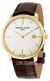 Frederique Constant Classics Srebrny/Skóra Ø40 mm FC-306V4S5