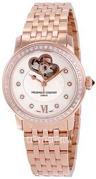 Frederique Constant Ladies Automatic Biały/Stal w kolorze różowego złota Ø34 mm FC-310WHF2PD4B3