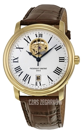 Frederique Constant Classics Srebrny/Skóra Ø40 mm FC-315M4P5