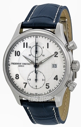 Frederique Constant Runabout Srebrny/Skóra Ø42 mm FC-393RM5B6