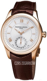 Frederique Constant Maxime Manufacture Automatic Srebrny/Skóra Ø43 mm FC-700MS5M9