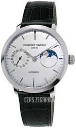 Frederique Constant Manufacture Srebrny/Skóra Ø38.8 mm FC-702S3S6