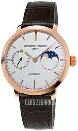 Frederique Constant Manufacture Srebrny/Skóra Ø38.8 mm FC-702V3S4