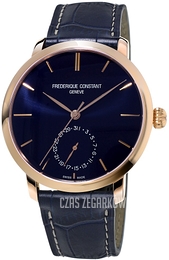 Frederique Constant Maxime Manufacture Automatic Niebieski/Skóra Ø42 mm FC-710N4S4