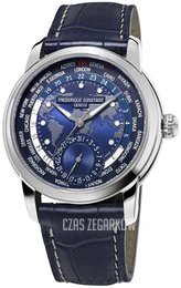 Frederique Constant Manufacture Niebieski/Skóra Ø42 mm FC-718NWM4H6