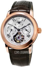 Frederique Constant Manufacture Srebrny/Skóra Ø42 mm FC-975MC4H4