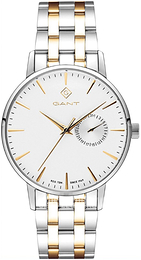 Gant Biały/Stal w odcieniu złota Ø38 mm G106004