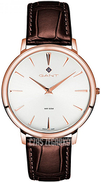 Gant Srebrny/Skóra Ø42 mm G133008