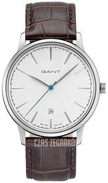 Gant Stanford Biały/Skóra Ø42 mm GT020002