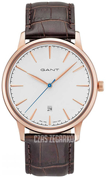 Gant Stanford Biały/Skóra Ø42 mm GT020003