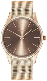 Gant Brązowy/Stal w kolorze różowego złota Ø34 mm GT033003