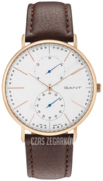 Gant Wilmington Biały/Skóra Ø41 mm GT036002
