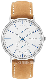 Gant Srebrny/Skóra Ø41 mm GT036004