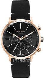 Gant Czarny/Skóra Ø41 mm GT076004