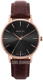 Gant Czarny/Skóra Ø42 mm GT081004